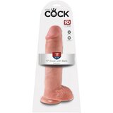 Tonga King Cock 11" Cock with Balls Flesh | Shoptok.si