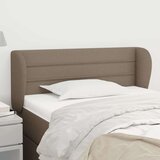  Vzglavje z ušesi taupe 93x23x78/88 cm blago, (20794993) Cene