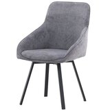 Venture Home Rosie blagovaonska stolica s rukohvatima, siva, set od 2 | shoptok.hr