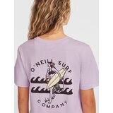 O'neill Majica pastelno rumena / sivka / losos / črna | Shoptok.si