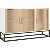  Komoda bijela 105 x 30 x 65 cm od konstruiranog drva | shoptok.hr