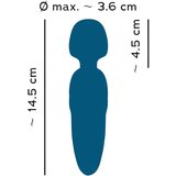 You2Toys Petite - polnilni masažni vibrator (moder) | Shoptok.si