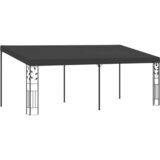  Paviljon za namestitev na steno 6x3x2,5 m antraciten | Shoptok.si