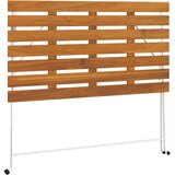  Sklopivi bistro stol 100 x 54 x 71 cm od drva bagrema i čelika | shoptok.hr