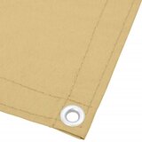 Balkonski zaslon boja pijeska 120x300 cm 100 % poliester Oxford | shoptok.hr
