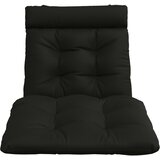  Jastučić za ležaljku VIANEN 100% poliester Crna 200 x 90 x 8 cm | shoptok.hr