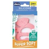 Chicco SILIKONSKA GLODALICA ZA ZUBE, IGUANA, 2M+, ROZA | Eponuda.ba