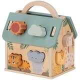 Free 2 Play Lesena živalska hišica vstavi oblike Cene
