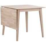 Rowico mat lakirani rasklopivi blagovaonski stol od hrastovine Mimi, 80 x 80 cm Cijene