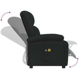  masažna fotelja od tkanine crna | shoptok.hr