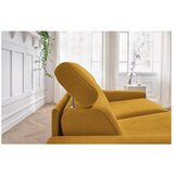Bobochic Paris Gorčično rumena raztegljiva kotna sedežna garnitura Monaco – | Shoptok.si