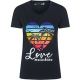 Love Moschino Majice brez rokavov - Črna Cene