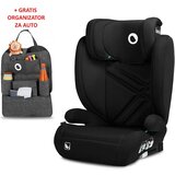 Lionelo i-Size autosjedalica Hugo, ISOFIX, 100-150cm, crna + ORGANIZATOR | shoptok.hr