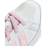 Adidas Sportske cipele 'Disney Minnie Mouse Grand Court' bež / patlidžan / roza / bijela | shoptok.hr