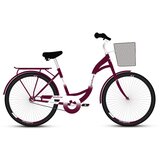 Mega Favorit Bicikl GALAXY DESTINY 28"/6 cherry/bela | ePonuda.com