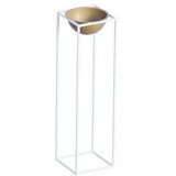 WALLXPERT Dekorativna saksija GED-020-C, 80 cm, O 26 cm,, Bijela | Eponuda.ba