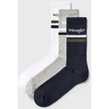 Wrangler 3PACK Sportske čarape Grier visoke | shoptok.hr