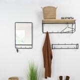 Spinder Design Zidno s vješalicom ogledalo 40x60 cm Clint – | shoptok.hr