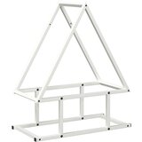  Stalak za drva bijeli 50x25x60cm hladno valjani čelik | shoptok.hr
