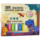 DIY komplet za izradu privjeska za ključeve od vitraja - dinosauri | Shoptok.si