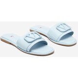 Resti Cartec blue women's eco leather slippers - Footwear | Shoptok.si