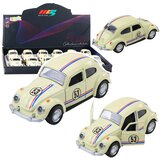 Classic Car Beetle Metal Drive Opening Doors Beige 1:32 Cijene