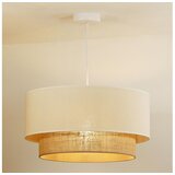  Duolla - Luster na sajli BOHO 1xE27/15W/230V prečnika 60 cm bež/braon | Eponuda.com