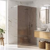 Rea Stena za prhanje Flexi Brown / Chrome 120 | Shoptok.si