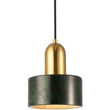  Luster na sajli MARBLE 1xE27/60W/230V zlatna/zelena/dekor mramora | Eponuda.com