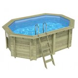  Drveni bazen NEMO 4,3x3 - V.1,31 m - sidrenje betoniranjem | shoptok.hr