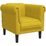  Fotelja žuta baršunasta | shoptok.hr