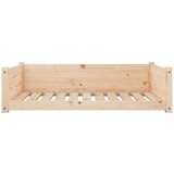  Pasja postelja 95,5x65,5x28 cm trdna borovina, (20799906) | Shoptok.si