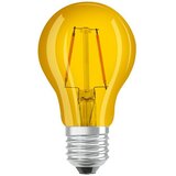 Osram Star LED svetlobni vir v obliki žarnice E27 mat (E27, Ni mogoče zatemniti, Rumena, 235 lm, 2,5 W, Barva: Zlate barve) | Shoptok.si