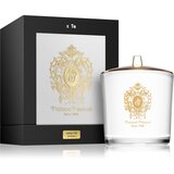 Tiziana Terenzi White Fire dišeča sveča z lesenim stenjem 500 g | Shoptok.si