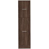 vidaXL lekarniška omara rjavi hrast 30x41x118 cm inženirski les | Shoptok.si