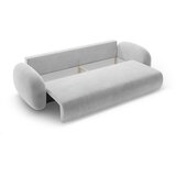 Cosmopolitan Design Svijetlo siva baršunasti sklopiva/s prostorom za odlaganje sofa 262 cm Tonale – | shoptok.hr