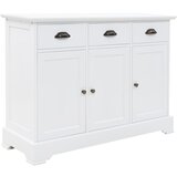 vidaXL Komoda s 3 vrata od MDF-a i borovine 105 x 35 x 77,5 cm Cijene