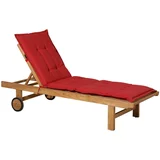Madison jastuk za ležaljku za sunčanje Panama 200 x 60 cm boja cigle