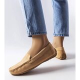 Gemre Beige loafers with leather insole Souplet | Shoptok.si