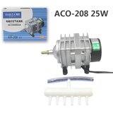 SupplySwap Kompresor za zrak za akvarij, 220v elektromagnetna črpalka, 70L/MIN aeracija, ACO-208 25W, EU adapter 220V-50HZ, (5000240546) | Shoptok.si