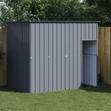 vidaXL Kućica za pse s krovom antracit 214x153x181 cm pocinčani čelik Cijene
