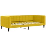  Dnevni krevet s madracem žuti 90 x 200 cm baršunasti | Eponuda.com
