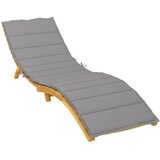 Jastuk za ležaljku sivi 200 x 70 x 3 cm od tkanine Oxford | Eponuda.com