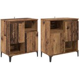  Stranske omare 2 pcs Star les 60 x 35 x 70 cm Konstruiran les, (5000107931) | Shoptok.si