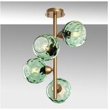 Opviq Luster Benek-15-14505, 40x40x55cm, IP20, zlatno-zelene boje | Eponuda.ba