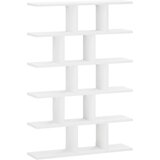  Zidna polica Bijela 70 x 17 x 101 cm Prerađeno drvo Cijene