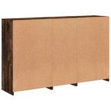  Komoda s LED svjetlima boja dimljenog hrasta 162x37x100 cm | shoptok.hr