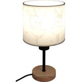Brilagi Stona lampa BOBO WOOD 1xE27/25W/230V hrast/crna/bela/zečići | Eponuda.com
