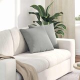  Jastučići za sofu 2 pcs Svijetlo siva 45 x 45 cm tkanina | shoptok.hr
