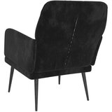  Fotelj črn 62x79x79 cm žamet, (20701663) | Shoptok.si